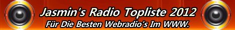 Jasmin's Radio Topliste 2012