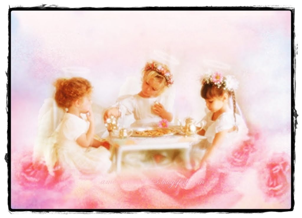 Rostos de Crianças Angelicais