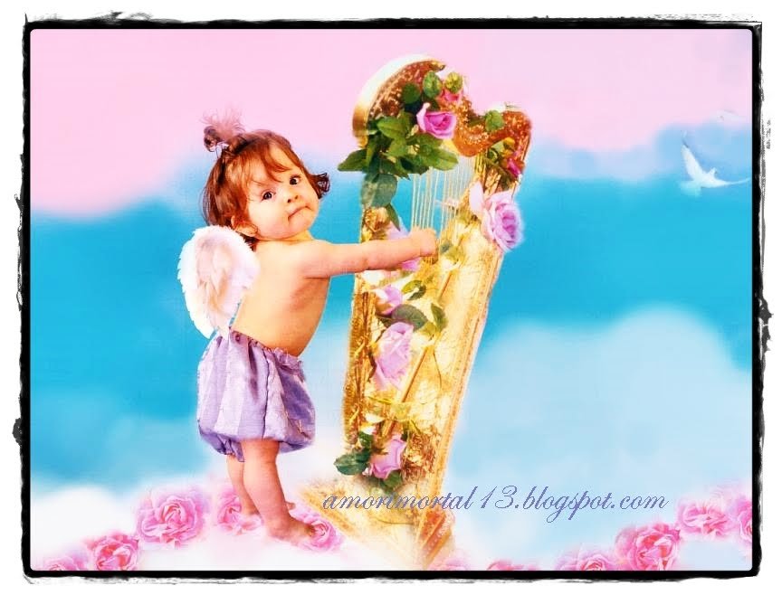 Rostos de Crianças Angelicais