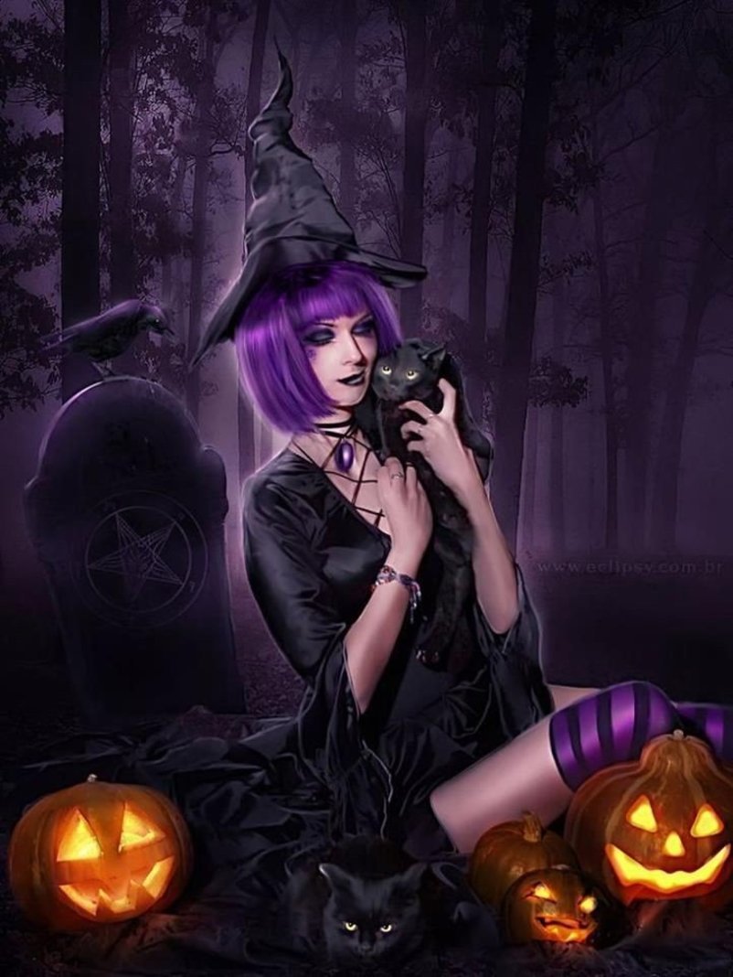 Ведьма вдова. Хэллоуин фэнтези арт. Ведьма на Хэллоуин. Ведьмочка на Хэллоуин.