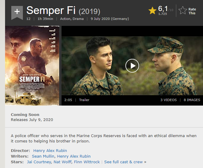 Semper.Fi.2019.German.AC3MD.BDRip.x264-FSX 52z7n1hw4gi