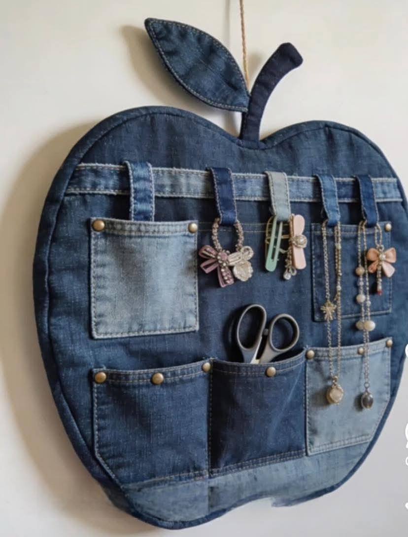 2 Ideias de Organizadores Com Jeans