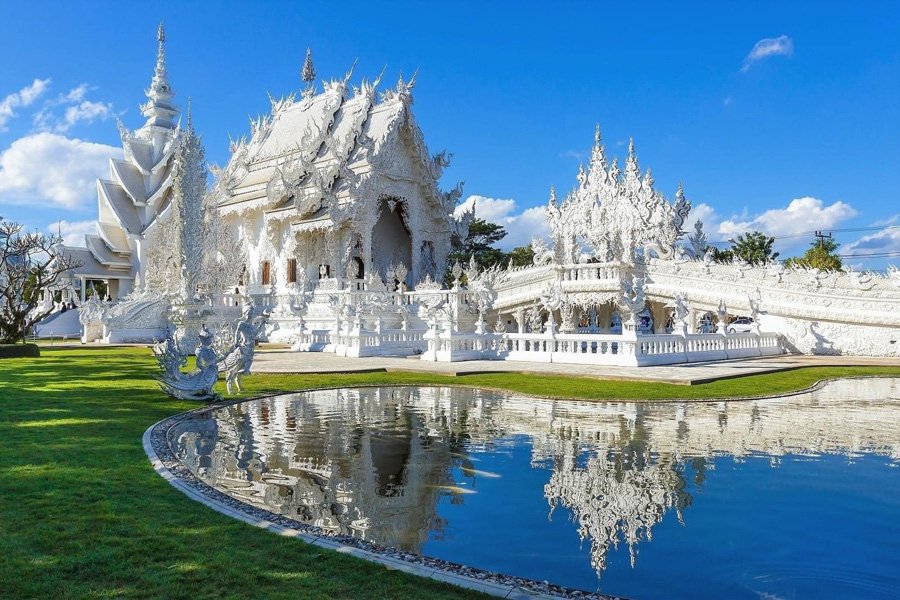 Wat Rong Khun, o Templo Branco