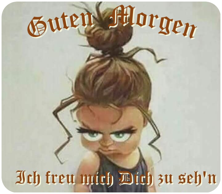 Morgen freu mich auf dich