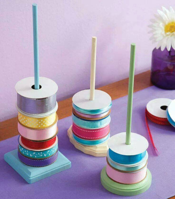 Ideias de Organização de Materiais de Artesanato