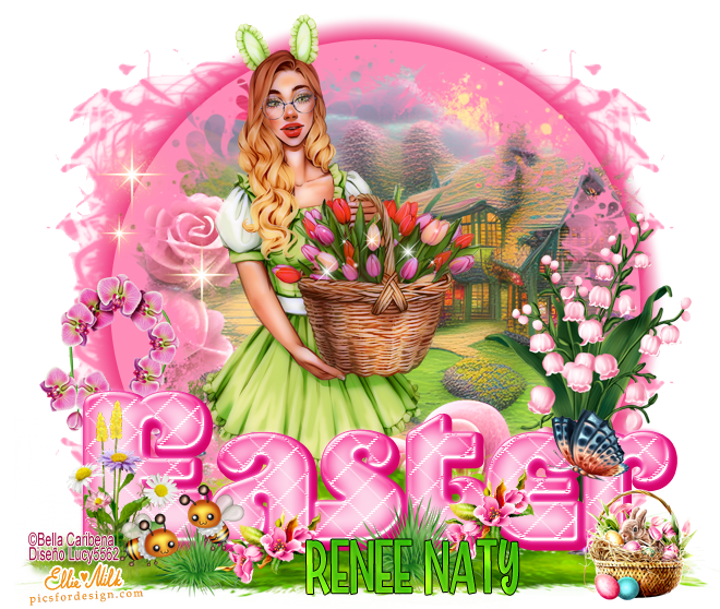 MARTES 4 //ACTIVIDAD FIRMAS DE  EASTER //RENEE NATY 4tbfevl8gjm