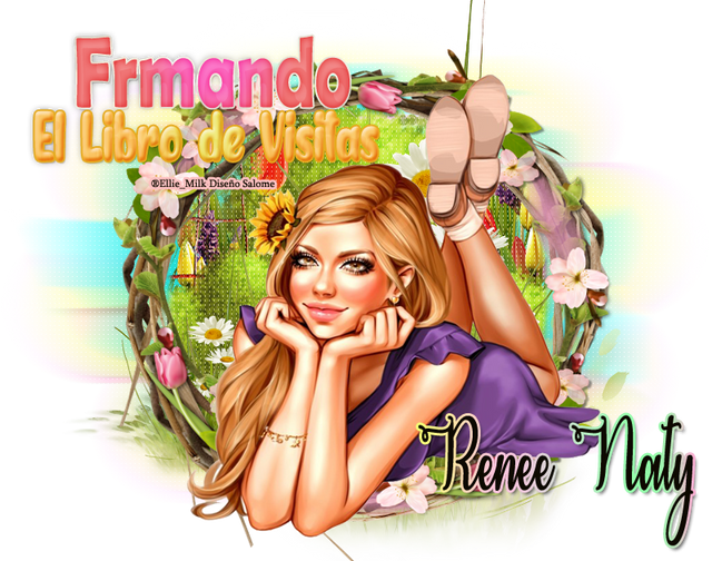 10/13 // ACTIVIDAD  FIRMAS  LIBRO DE VISITAS //RENEE NATY Qzmo6ecvt4x