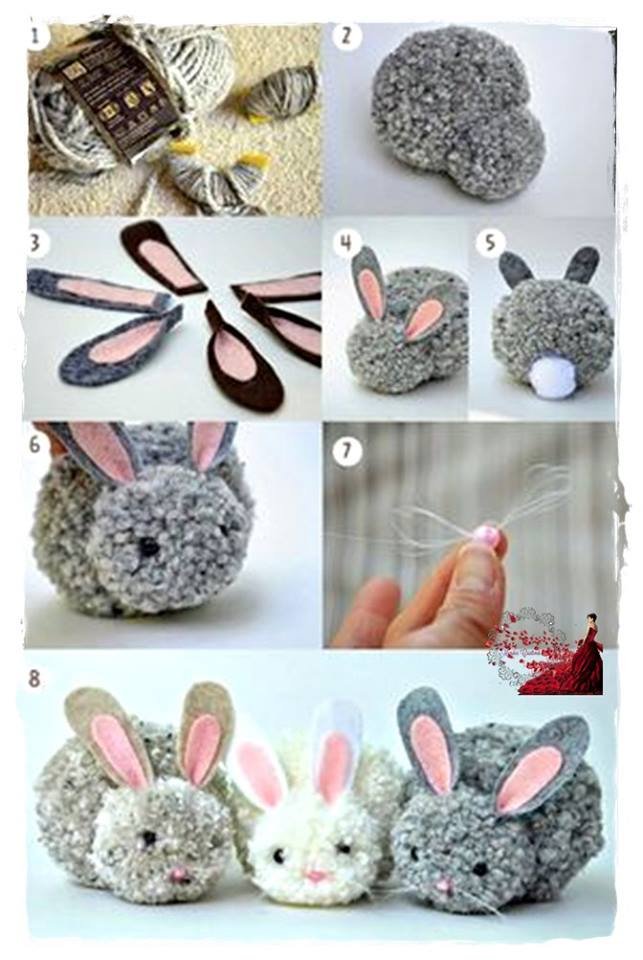 Ideias Com Coelhinhos Para a Pascoa