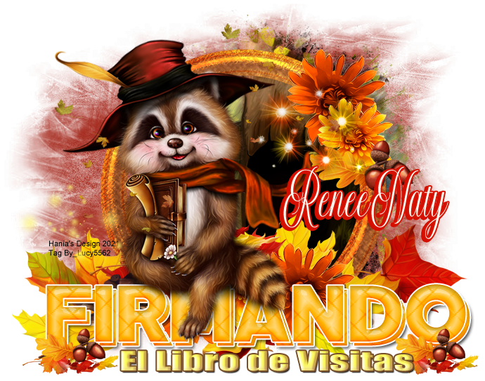 MARTES 03 //ACTIVIDAD * FIRMAS DE LIBRO DE VISITAS //RENEE NATY T0dw2t2kq40