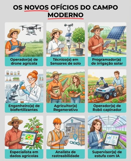 Novos Ofícios do Campo Moderno