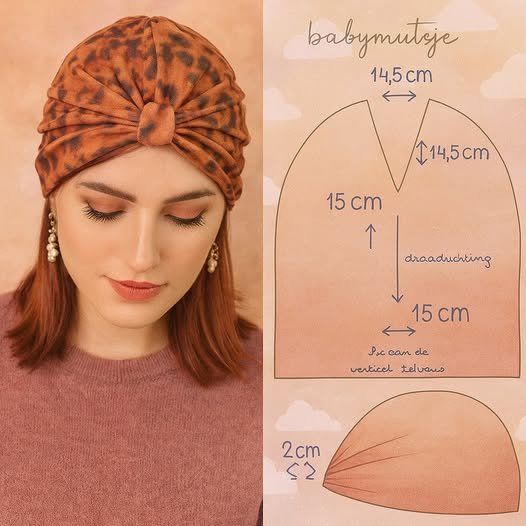 Gráfico de Touca Feminina