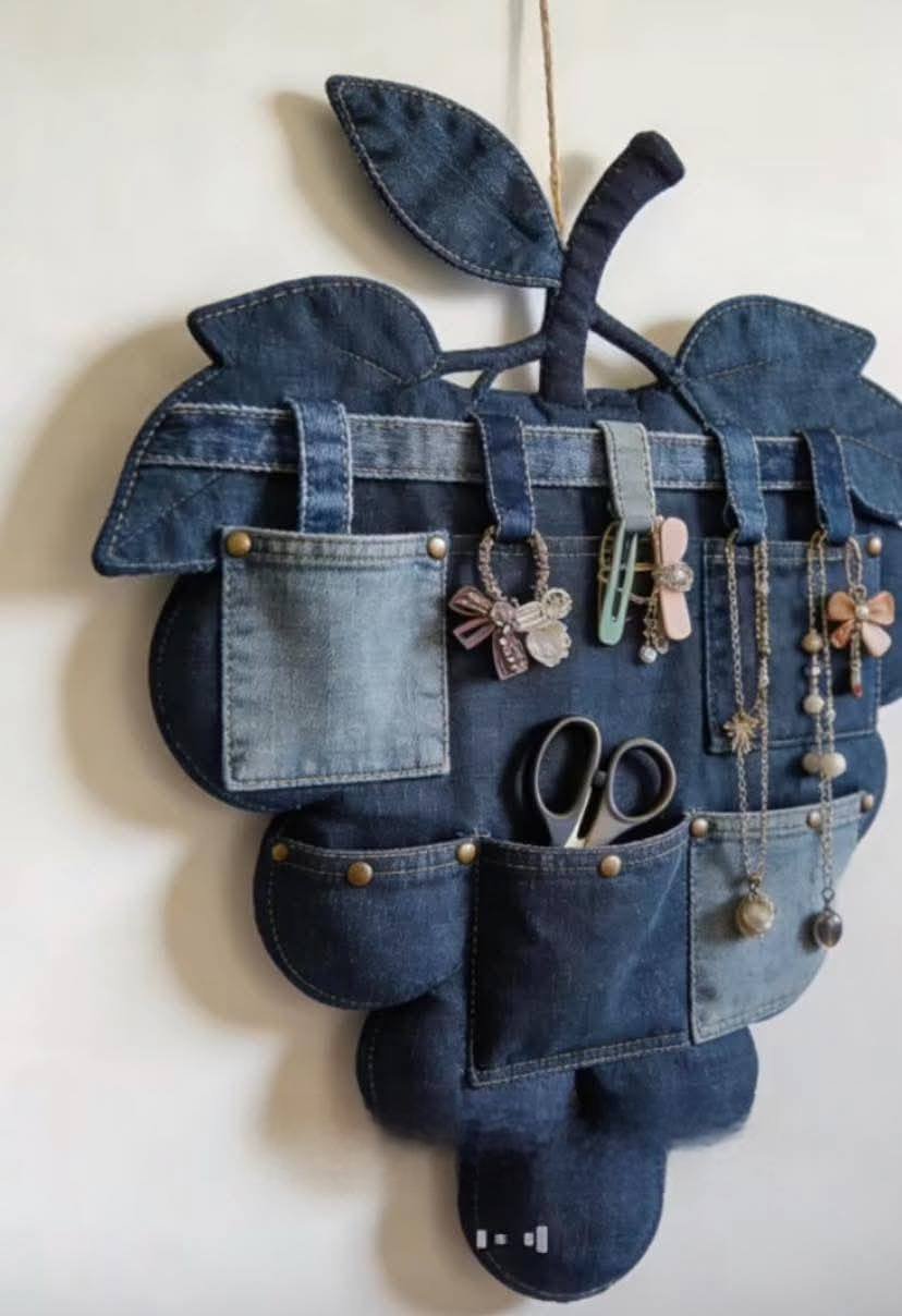 2 Ideias de Organizadores Com Jeans