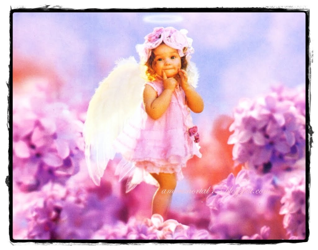 Rostos de Crianças Angelicais