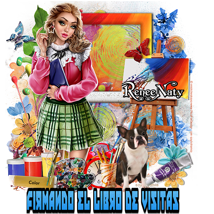 10/13 // ACTIVIDAD  FIRMAS  LIBRO DE VISITAS //RENEE NATY L6j4uj1xl1l