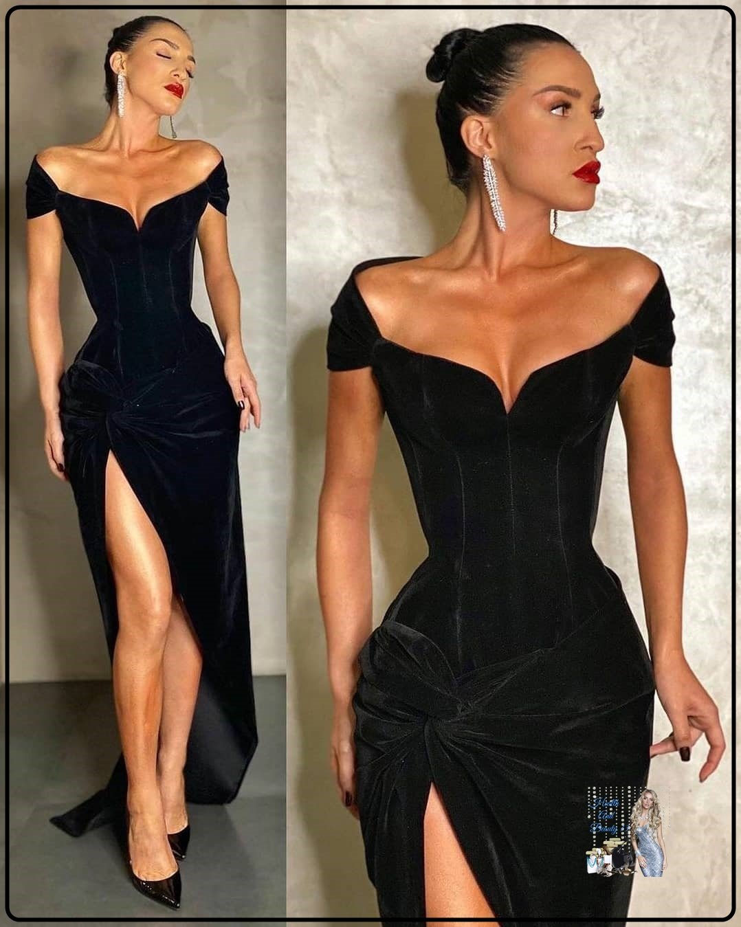 Vestidos Lindos Para Festa em Negro